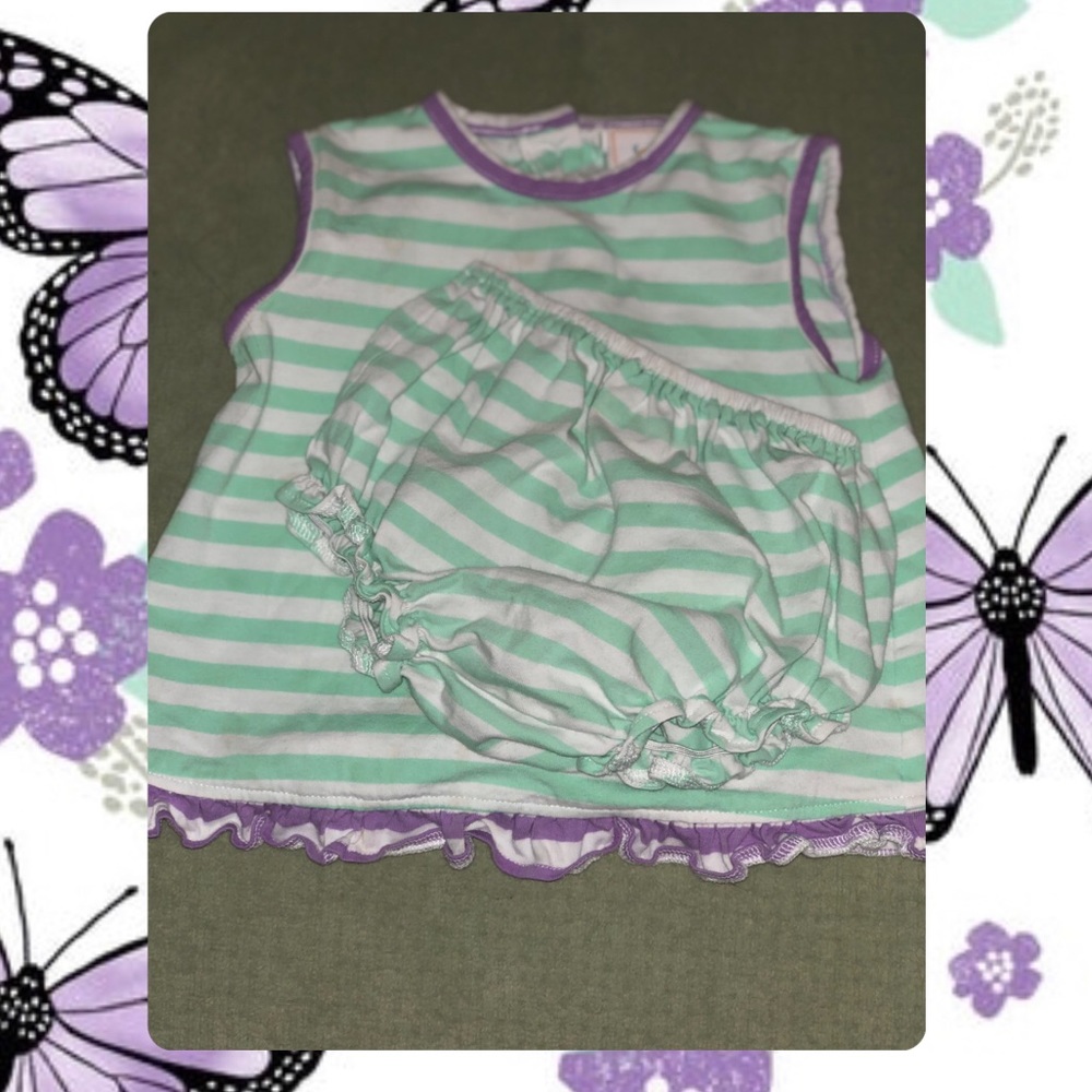 Stitchy 18-24M Fish Set Stripes Spring